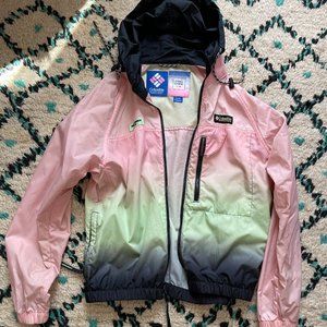 Opening Ceremony x Columbia Color Gradient Neon Hooded Jacket Size XS